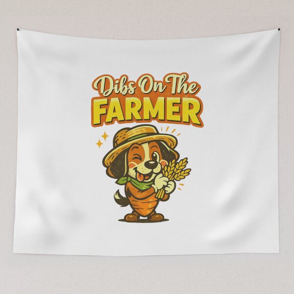 Item preview, Dibs On The Farmer designed and sold by LuveraxArt.