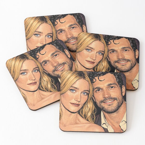 Item preview, Sarah Pidgeon and Paul Anthony Kelly from Love Story (fan art) designed and sold by PopCultureAndStuff.