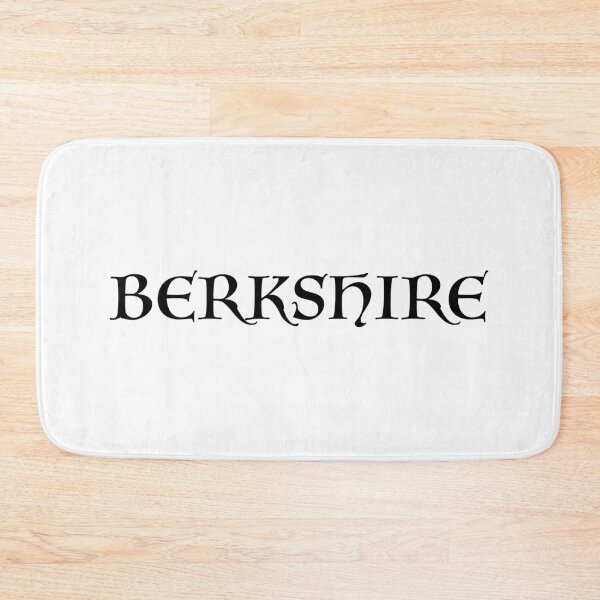 Item preview, Berkshire old medieval style text (Black) designed and sold by STUDIO-72.