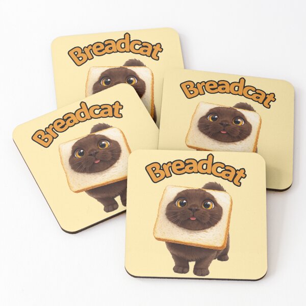 Item preview, Bread Cat – Cute Cat in Bread Funny Kawaii Design designed and sold by BlackCat Vibe.
