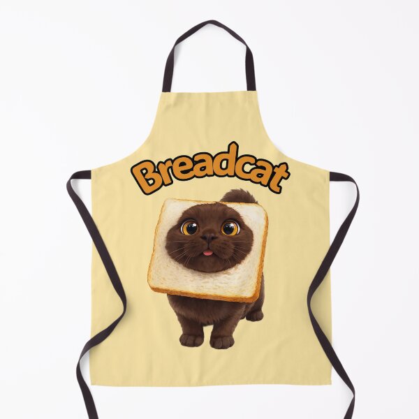 Item preview, Bread Cat – Cute Cat in Bread Funny Kawaii Design designed and sold by BlackCat Vibe.