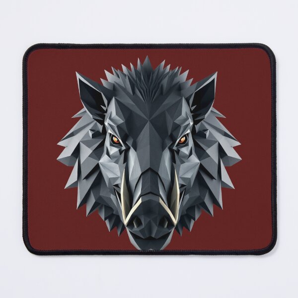 Item preview, Geometric Wild Boar - Modern Art Wild Boar designed and sold by VIRALOOP.