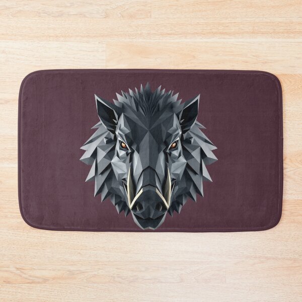 Item preview, Geometric Wild Boar - Modern Art Wild Boar designed and sold by VIRALOOP.