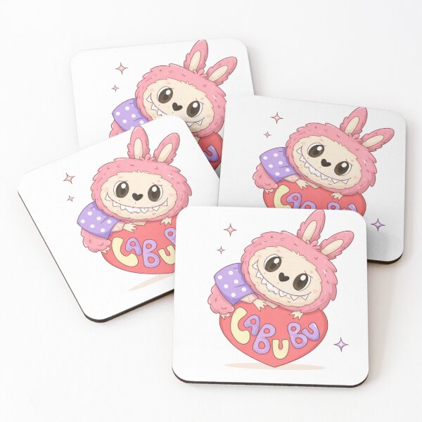Item preview, Labubu Love Heart Bunny Cute Kawaii Character designed and sold by New Art.