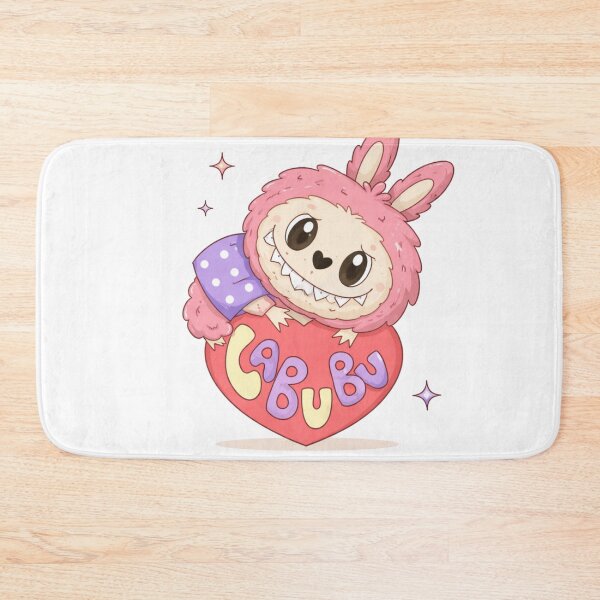 Item preview, Labubu Love Heart Bunny Cute Kawaii Character designed and sold by New Art.
