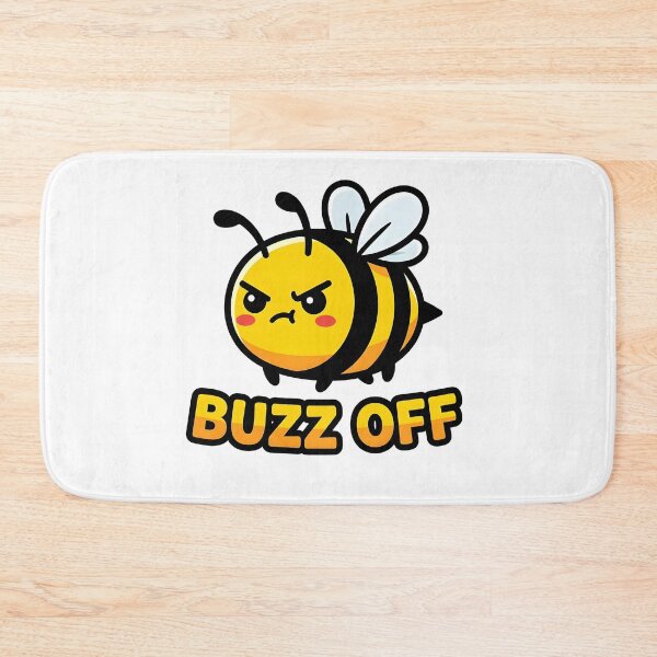 Item preview, Buzz Off Angry Cute Bee designed and sold by timizar.