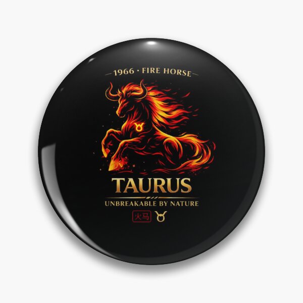 Item preview, 1966 Fire Horse Taurus Unbreakable Strength designed and sold by 97Ts.