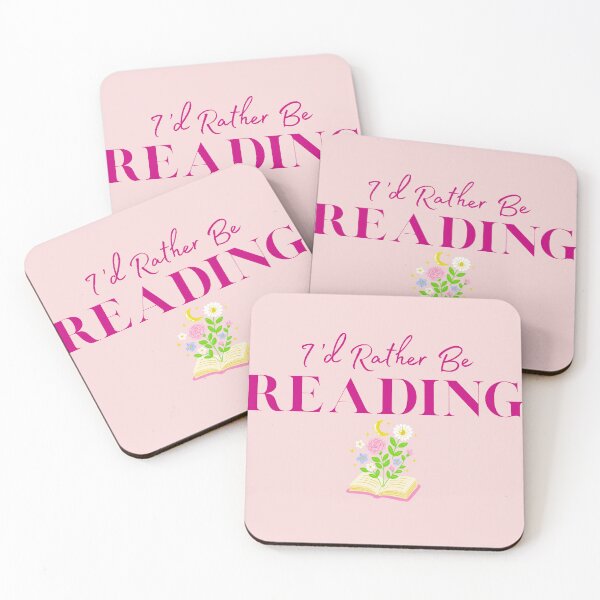 Item preview, I’d Rather Be Reading Floral Design | Book Lover Gift | Open Book with Flowers designed and sold by swdesigns714.