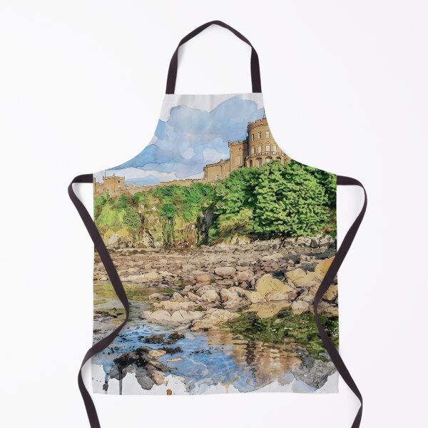 Item preview, Watercolour illustration of Culzean Castle, Ayrshire, Scotland designed and sold by davidelder.