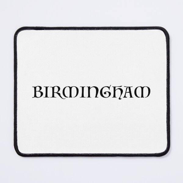 Item preview, Birmingham old medieval style text (Black) designed and sold by STUDIO-72.