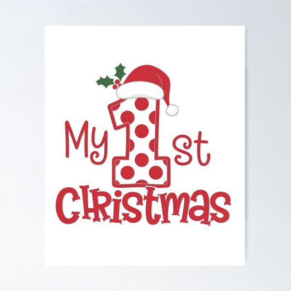 Item preview, My First Christmas designed and sold by Sol-threads.
