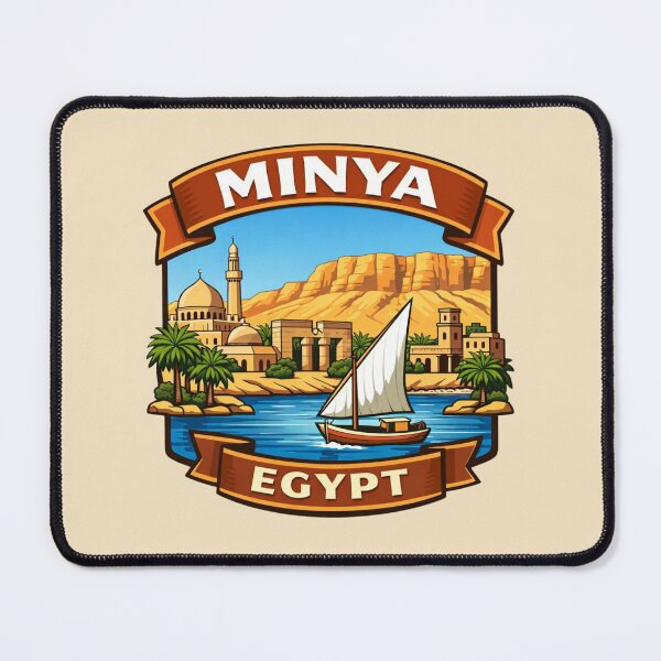 Item preview, Minya, Egypt - Nile River designed and sold by Myra365Art.