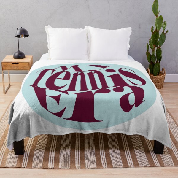 Item preview, My Tennis Era Aesthetic Sticker blue/purple designed and sold by tenniswitheliza.
