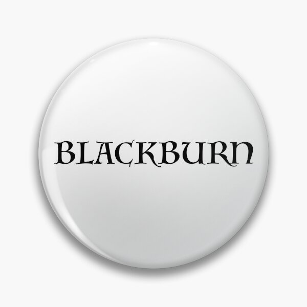 Item preview, Blackburn old medieval style text (Black) designed and sold by STUDIO-72.