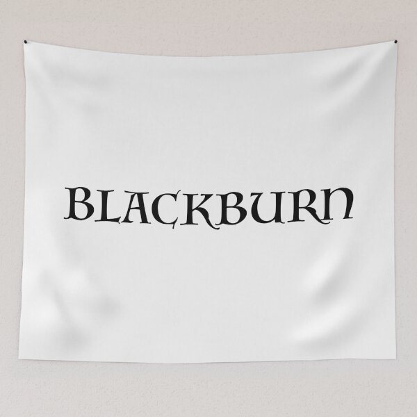 Item preview, Blackburn old medieval style text (Black) designed and sold by STUDIO-72.