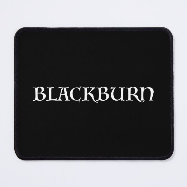 Item preview, Blackburn old medieval style text (White) designed and sold by STUDIO-72.