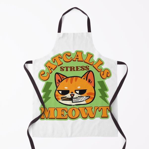 Item preview, Catcalls Stress Meowt Funny Angry Orange Cat designed and sold by mhkhlb.