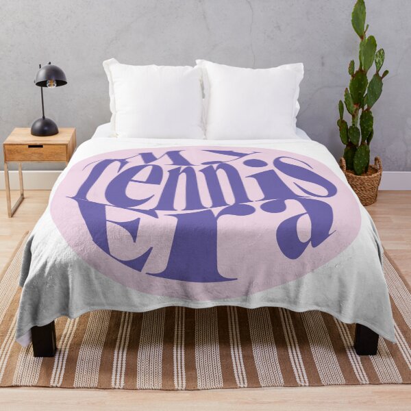 Item preview, My Tennis Era Aesthetic Sticker rose/blue designed and sold by tenniswitheliza.