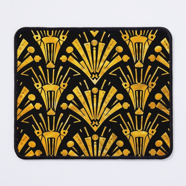 Item preview, Vintage Style Golden Art Deco Elegant Design Pattern  designed and sold by DEC02.