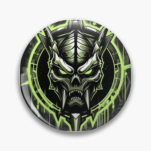 Item preview, green Graffiti Yautja designed and sold by HuntsmithMerch.