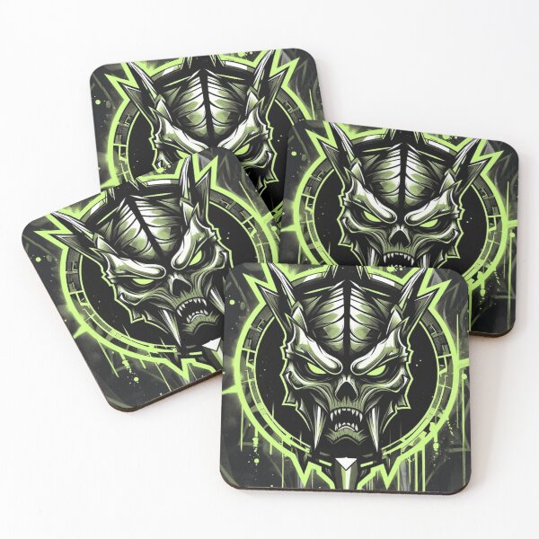 Item preview, green Graffiti Yautja designed and sold by HuntsmithMerch.