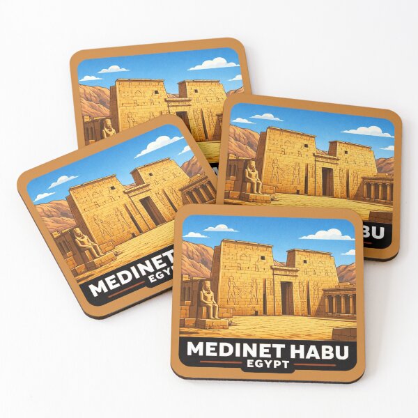 Item preview, Medinet Habu, Egypt - Ramses Ill Temple designed and sold by Myra365Art.