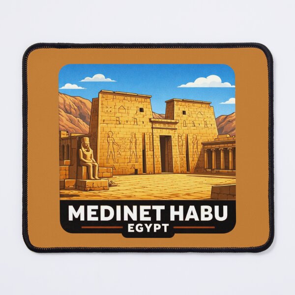 Item preview, Medinet Habu, Egypt - Ramses Ill Temple designed and sold by Myra365Art.