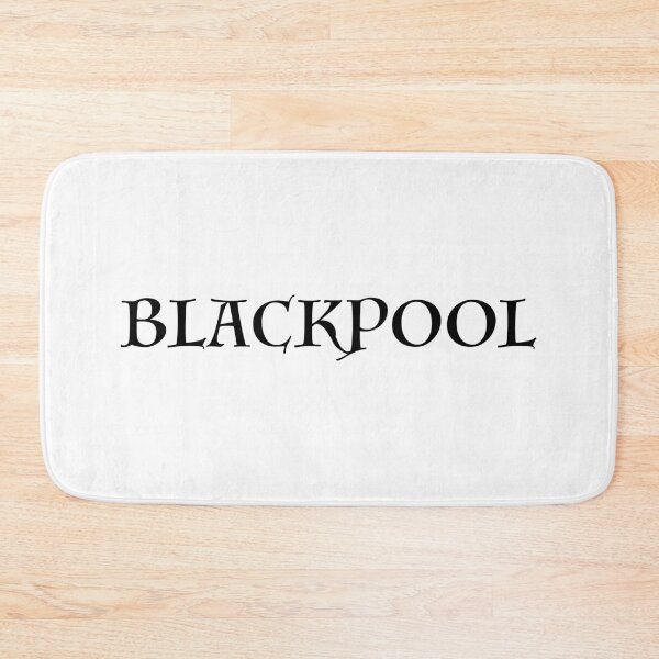Item preview, Blackpool old medieval style text (Black) designed and sold by STUDIO-72.