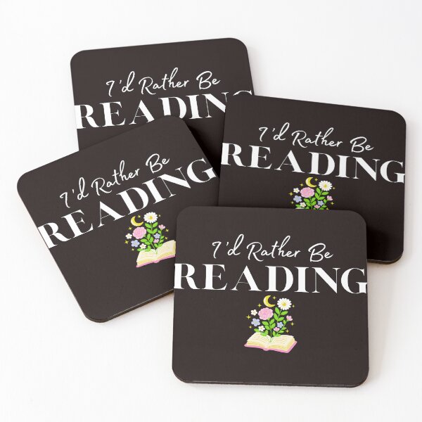 Item preview, I’d Rather Be Reading Floral Design | Book Lover Gift | Open Book with Flowers designed and sold by swdesigns714.