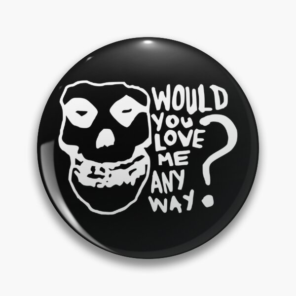 Item preview, Misfits Inspired Skull – Would You Love Me Anyway Punk designed and sold by destelloacido.