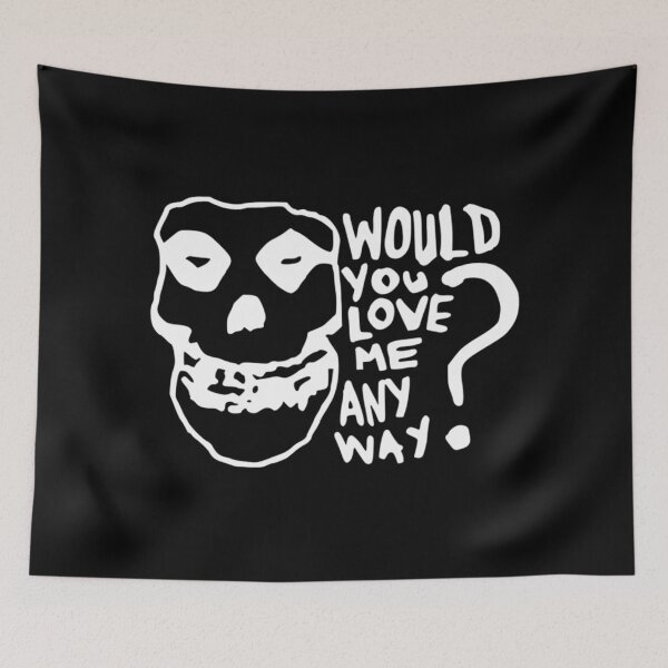 Item preview, Misfits Inspired Skull – Would You Love Me Anyway Punk designed and sold by destelloacido.