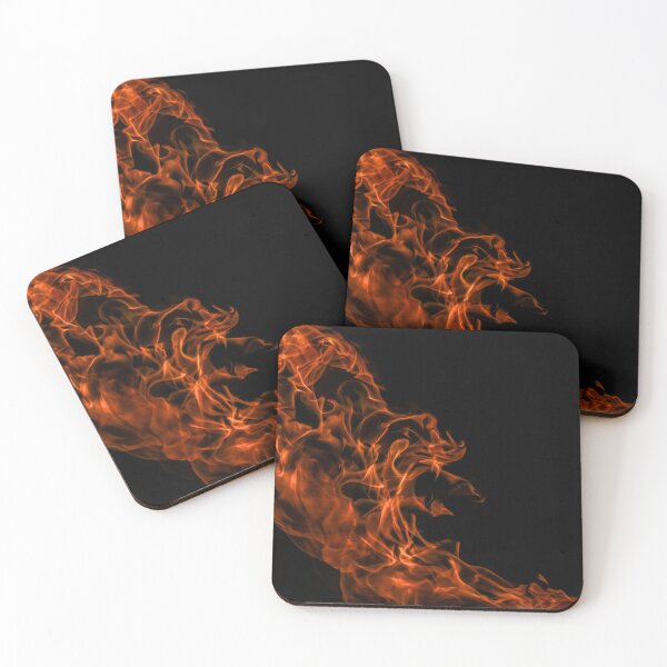 Item preview, Dark Inferno Fire | Intense Fiery Glow designed and sold by Rawafi Art Studio.