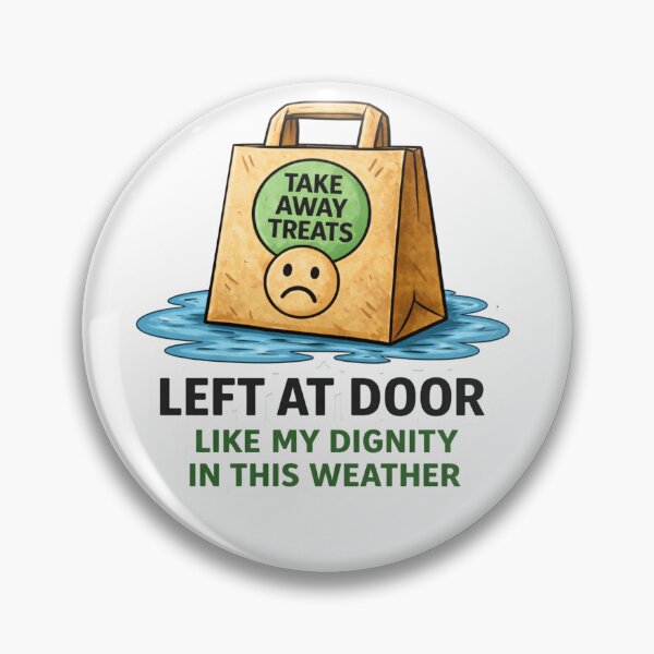 Item preview, Left At Door Like My Dignity Funny Delivery Meme designed and sold by ElliebobDrops.