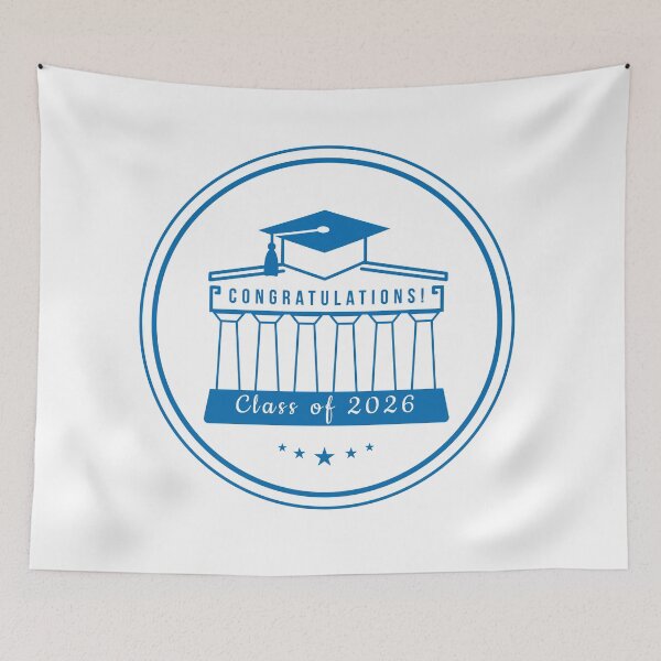 Item preview, Congrats graduation class of 2026 designed and sold by ArtZole.