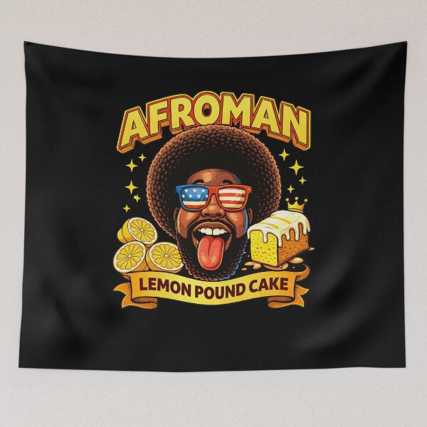 Item preview, Afroman Lemon Pound Cake Funny Design, Funny Song Reference Gift, Meme Humor Graphic Tee designed and sold by AsturShop.