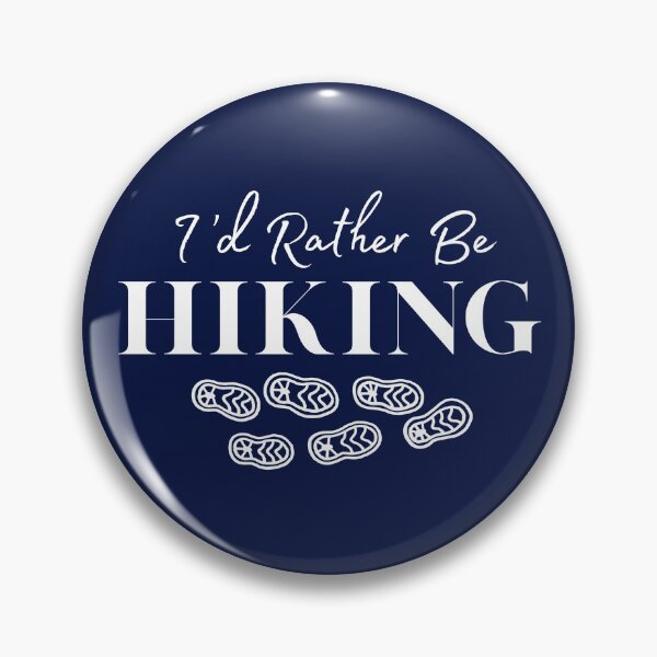 Item preview, I’d Rather Be Hiking | Hiking Boot Prints Design | Outdoor Adventure Lover Gift designed and sold by swdesigns714.