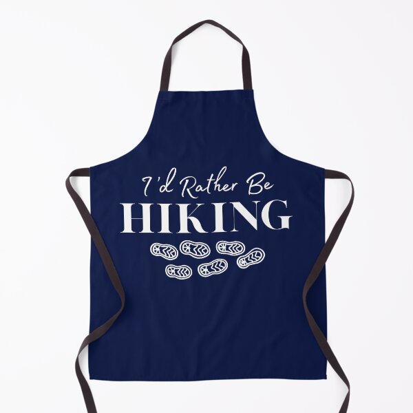 Item preview, I’d Rather Be Hiking | Hiking Boot Prints Design | Outdoor Adventure Lover Gift designed and sold by swdesigns714.