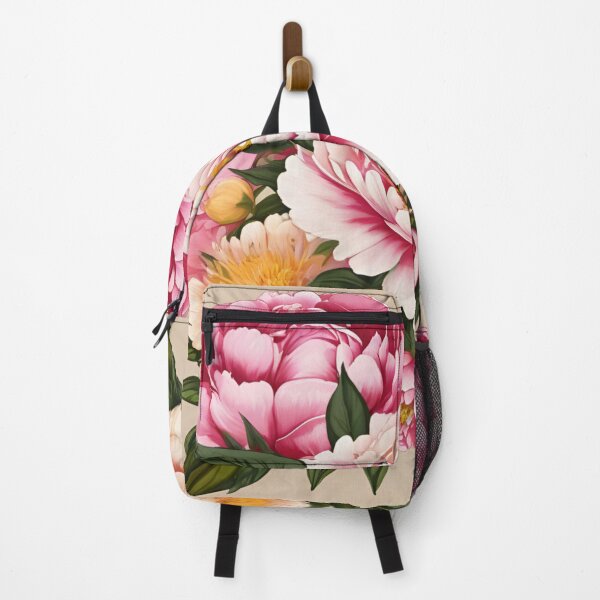 Item preview, Pink Peony Heart Bouquet Botanical Illustration designed and sold by CASASIS_MERCH.