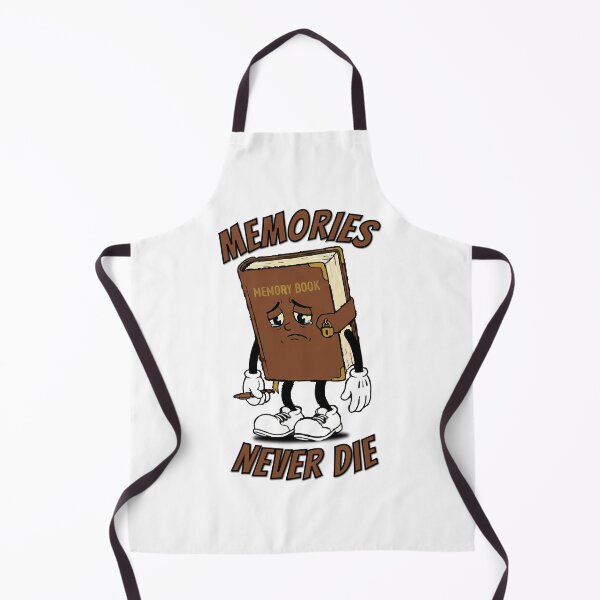 Item preview, Memories Never Die - Retro Sad Memory Book Mascots designed and sold by KozbiDesign.