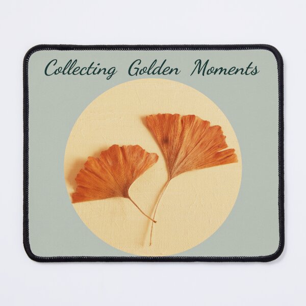 Item preview, Collecting Golden Moments Ginkgo Botanical Art designed and sold by JurateArt-DK.