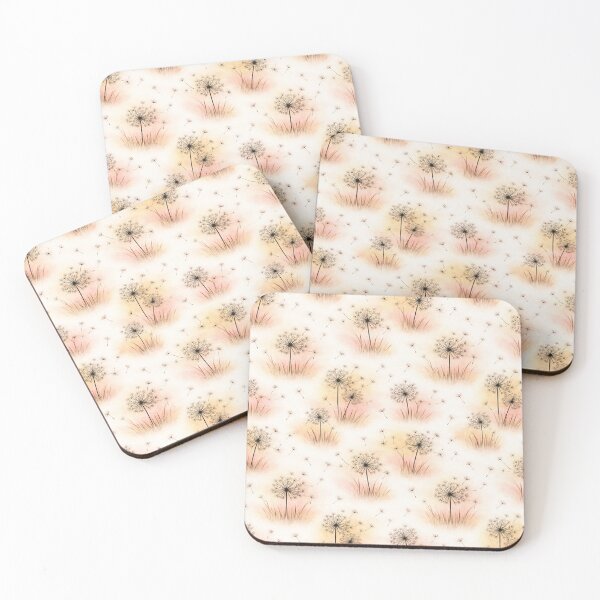 Item preview, Airy Dandelion Seamless Pattern with Floating Seeds designed and sold by Verdaire.