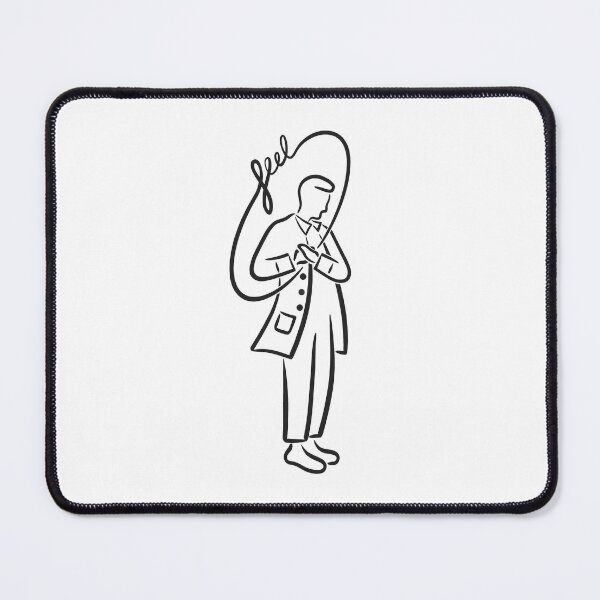 Item preview, Feel – Minimal Line Art Emotional Awareness Design designed and sold by asel1968.