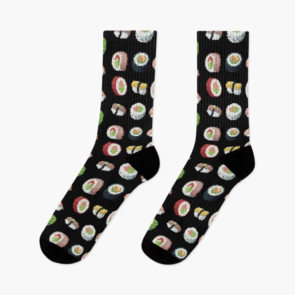 Item preview, Sushi set full pixelart pattern  designed and sold by PixelMilkyWay.