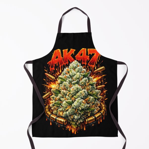 Item preview, AK 47 Strain Graffiti Art Print | Explosive Weed Bud Typography Poster | High-Energy Hybrid Cannabis 420 Decor designed and sold by WAUZ.
