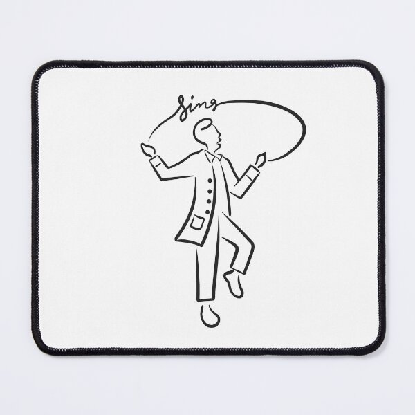 Item preview, Sing – Express Yourself Minimal Line Art Design designed and sold by asel1968.