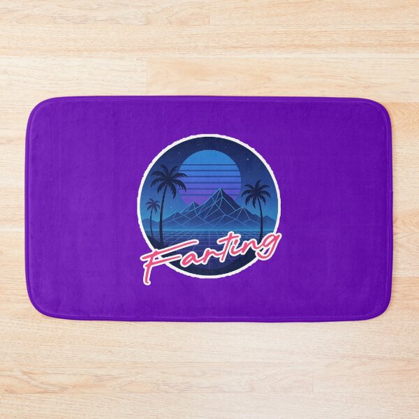 Item preview, Farting Synthwave Neon Cyberpunk Dusk designed and sold by ReggieRaggz.
