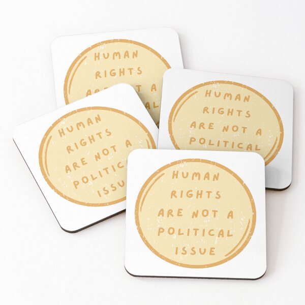 Item preview, Human Rights are not a Political Issue designed and sold by musicinmyblood.