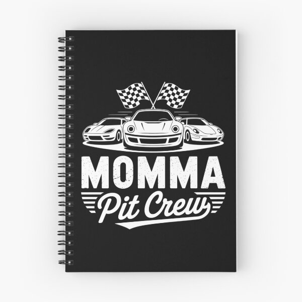 Item preview, Momma Pit Crew Birthday Party Race Car Lover  designed and sold by ZACK ART.