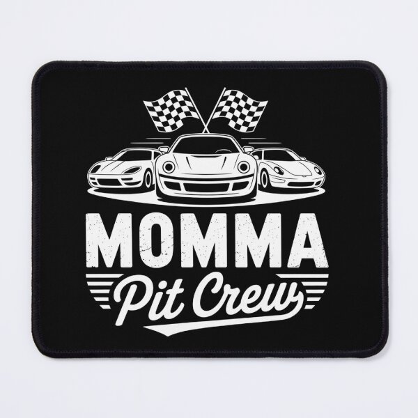 Item preview, Momma Pit Crew Birthday Party Race Car Lover  designed and sold by ZACK ART.