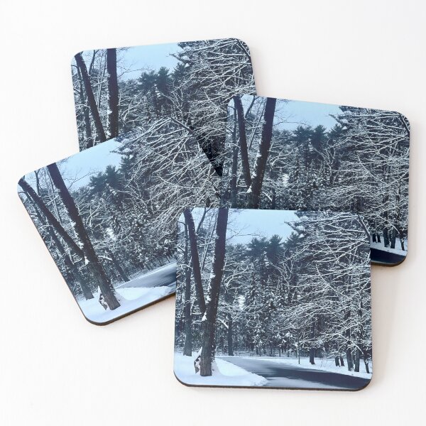 Item preview, Snowy trees in winter designed and sold by Natalia-Designs.